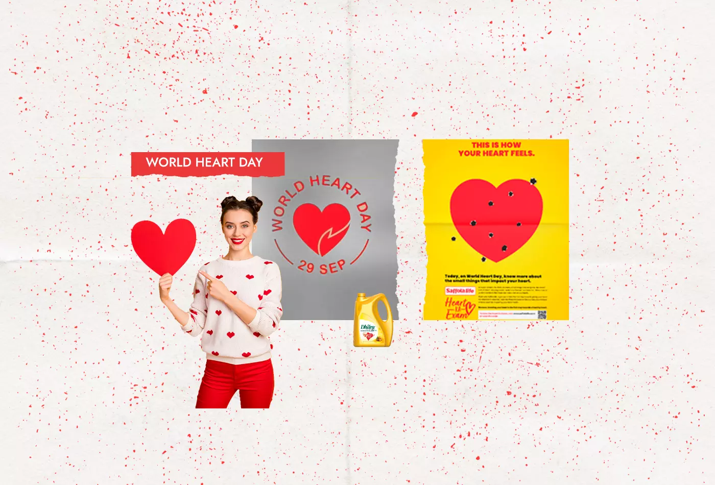 Spreading awareness and information: Ad campaigns for World Heart Day